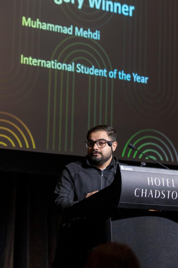 Chisholm institute international student of the year